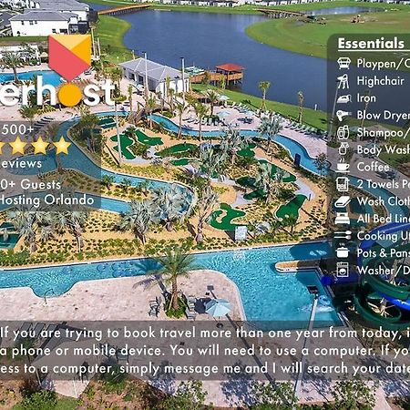 H - New 2 Bedroom Condo - 5 Miles To Disney - Free Water Park Kissimmee Exteriör bild
