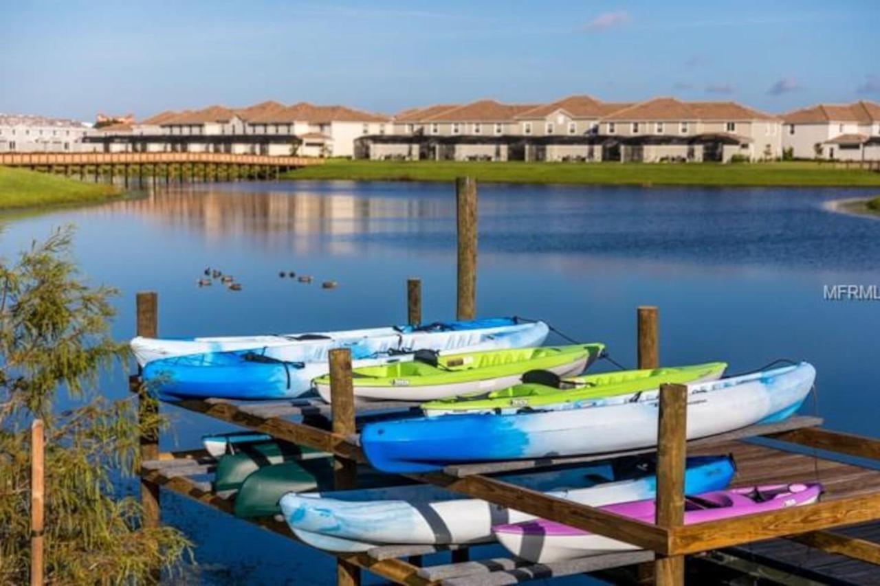 H - New 2 Bedroom Condo - 5 Miles To Disney - Free Water Park Kissimmee Exteriör bild