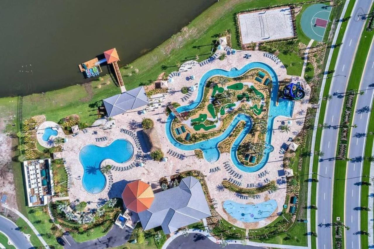 H - New 2 Bedroom Condo - 5 Miles To Disney - Free Water Park Kissimmee Exteriör bild