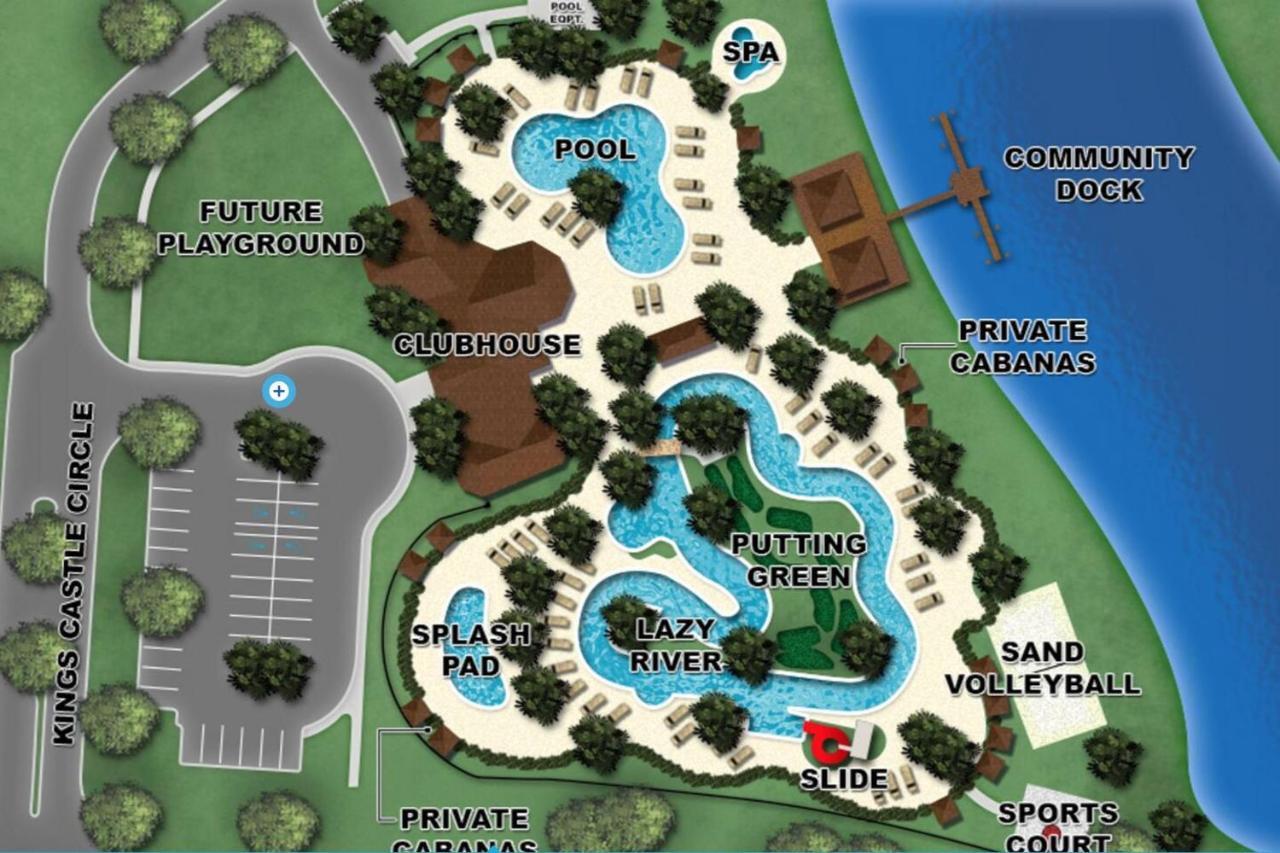 H - New 2 Bedroom Condo - 5 Miles To Disney - Free Water Park Kissimmee Exteriör bild