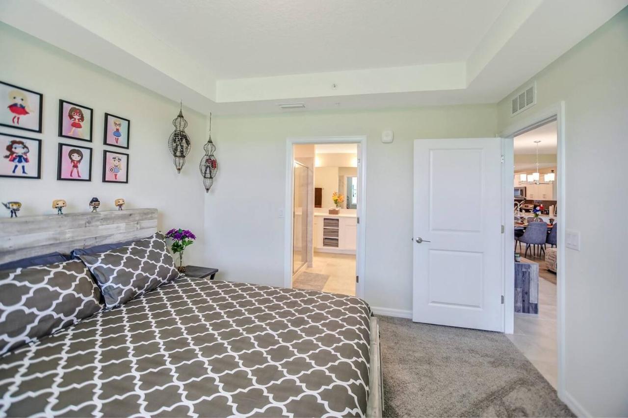 H - New 2 Bedroom Condo - 5 Miles To Disney - Free Water Park Kissimmee Exteriör bild