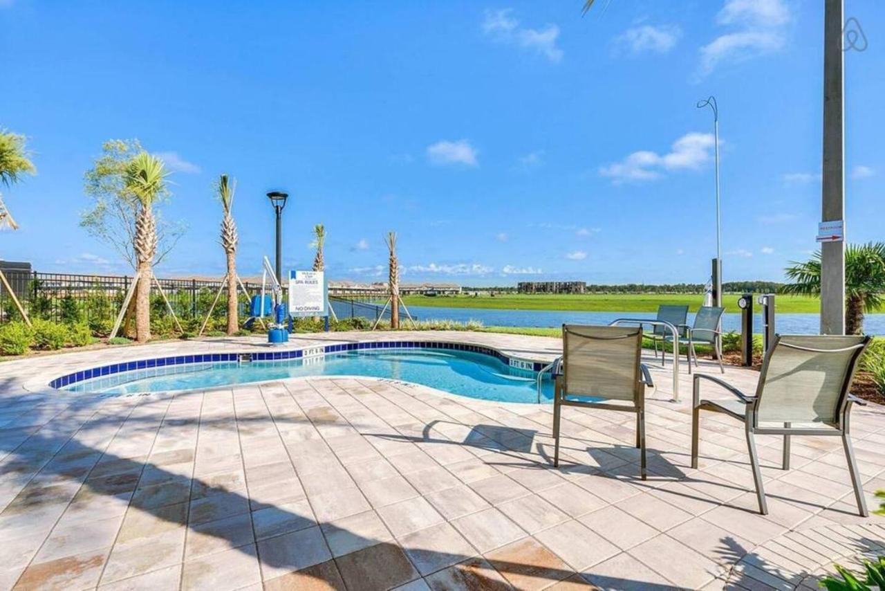 H - New 2 Bedroom Condo - 5 Miles To Disney - Free Water Park Kissimmee Exteriör bild