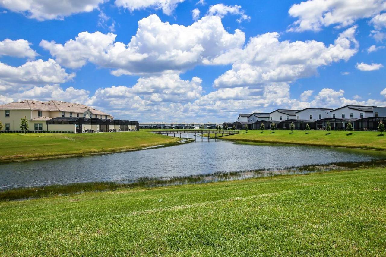 H - New 2 Bedroom Condo - 5 Miles To Disney - Free Water Park Kissimmee Exteriör bild