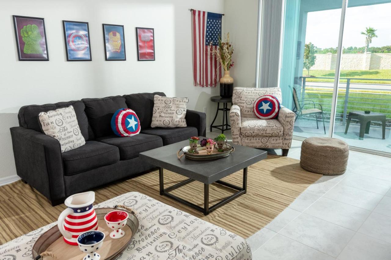 H - New 2 Bedroom Condo - 5 Miles To Disney - Free Water Park Kissimmee Exteriör bild